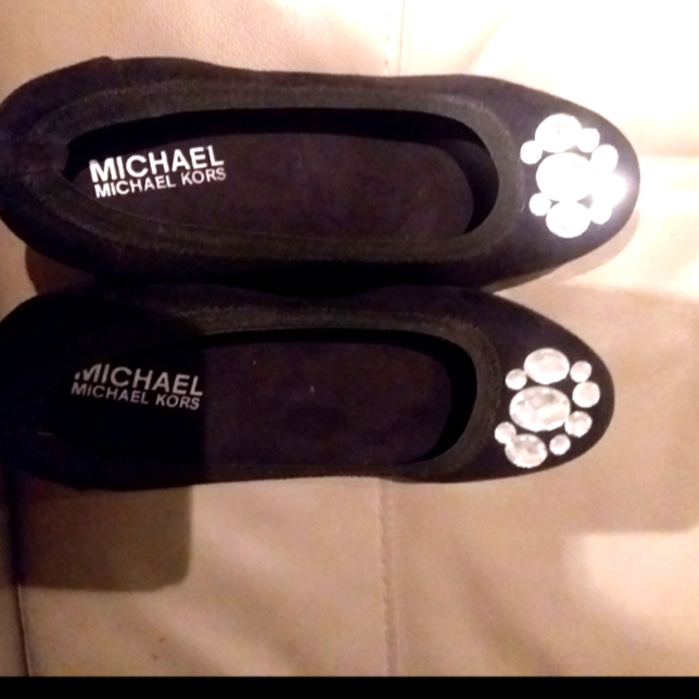 Michael Kors suade platform shoes